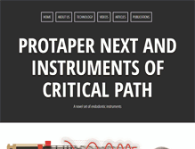 Tablet Screenshot of criticalpathtechnology.com